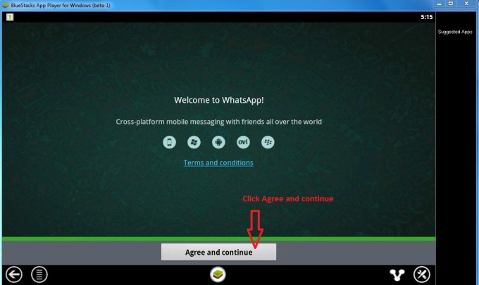 Configuring Whatsapp 1